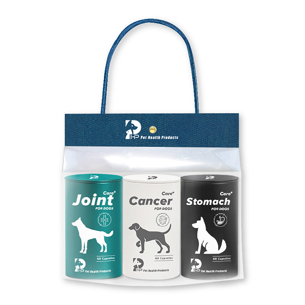 【PHP】Dog joint health care + dog cancer health care + dog gastrointestinal health care - three-in-one discount gift box