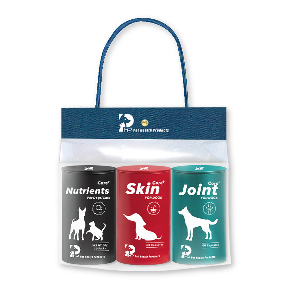 [PHP] Comprehensive dog nutrition + dog skin care + dog joint care - three-in-one discount gift box