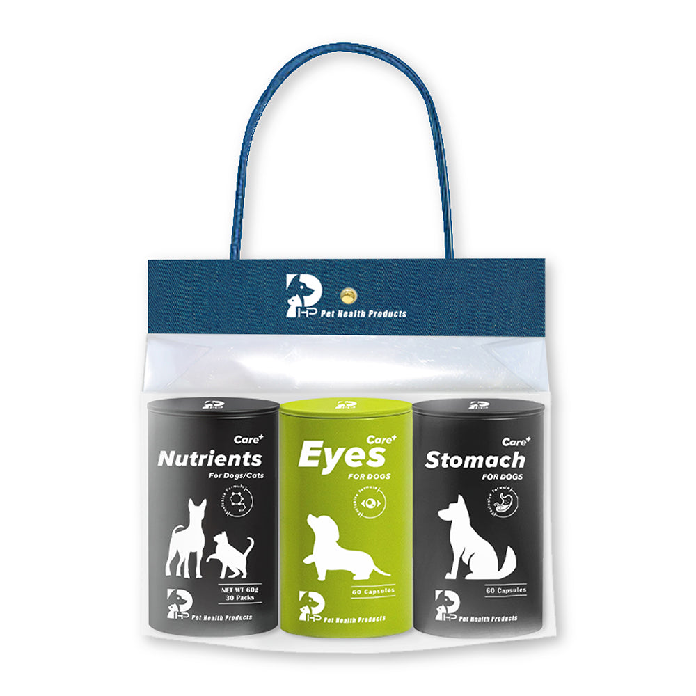 [PHP] Comprehensive dog health care + dog eye care + dog gastrointestinal health care - three-in-one discount gift box