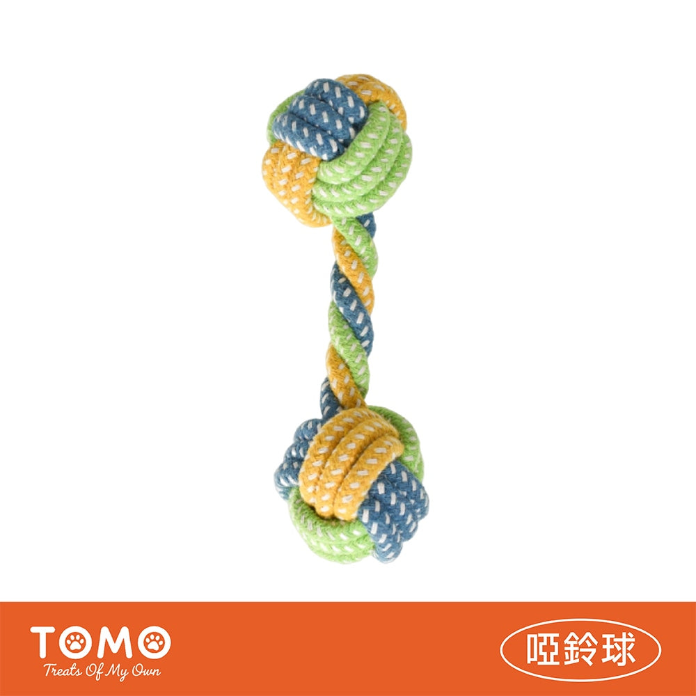 【TOMO】狗狗耐咬磨牙繩結玩具