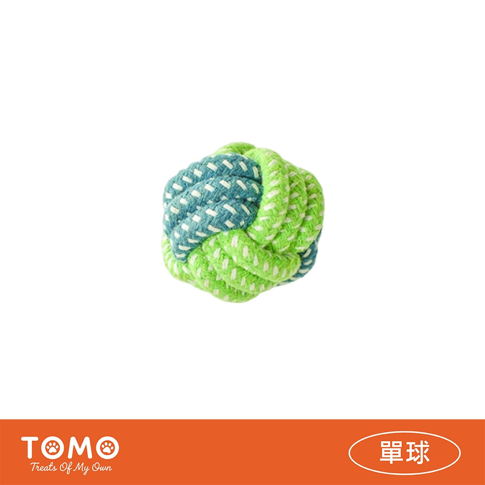 【TOMO】狗狗耐咬磨牙繩結玩具