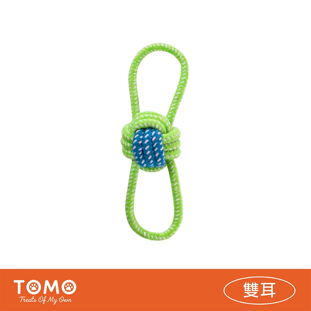 【TOMO】狗狗耐咬磨牙繩結玩具