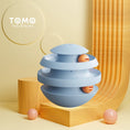 將圖片載入到圖庫檢視器中， 【TOMO】搗蛋貓星球貓轉盤｜旋轉逗貓互動玩具
