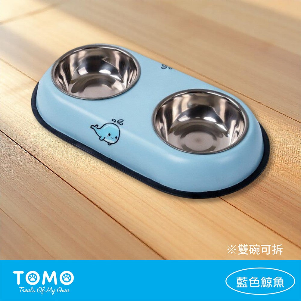 【TOMO】繽紛童趣寵物碗｜貓咪狗狗造型食盆